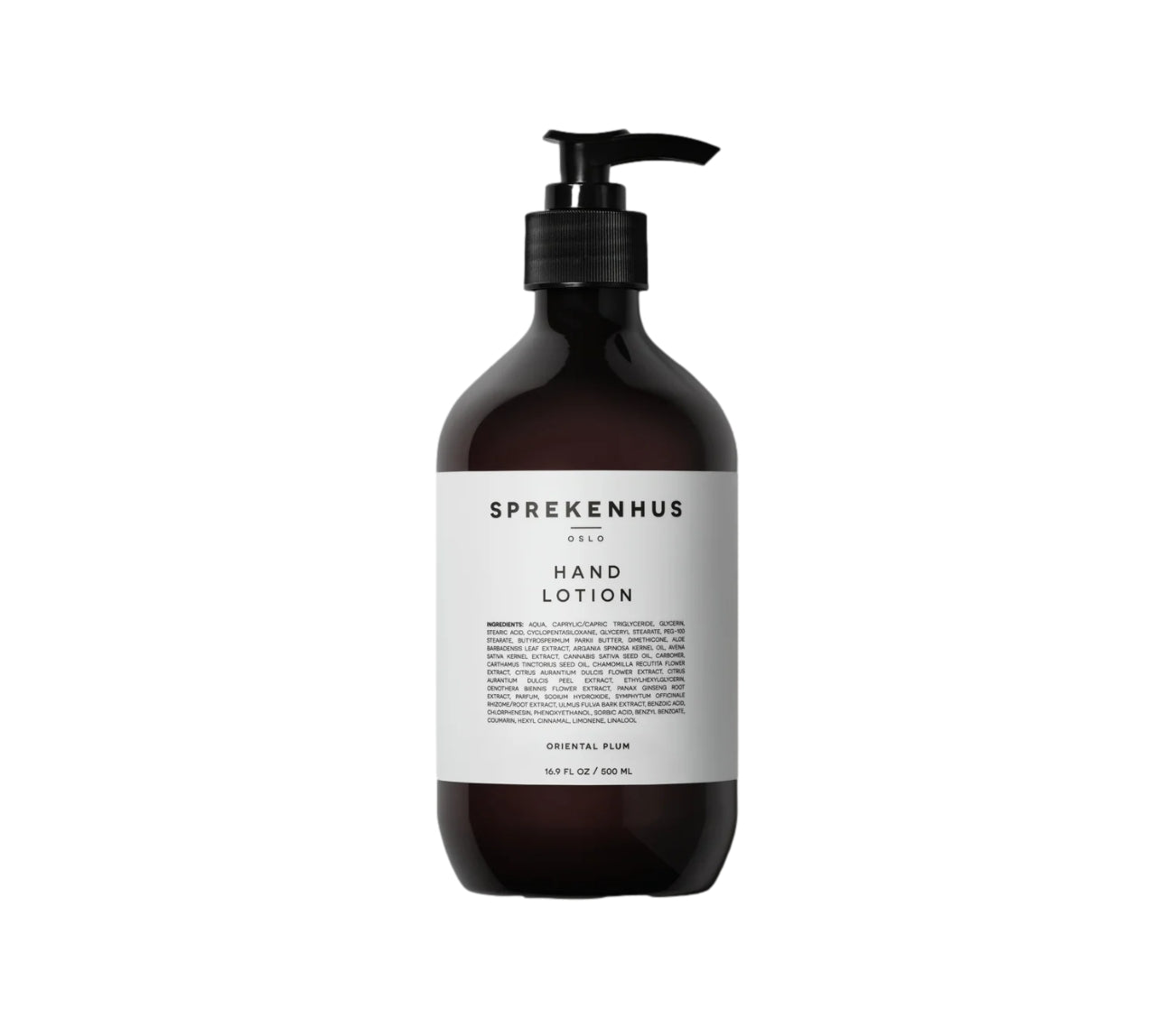 Sprekenhus Hand Lotion 500ml -  Oriental Plum Håndkrem Gjennomsiktig - modostore.no