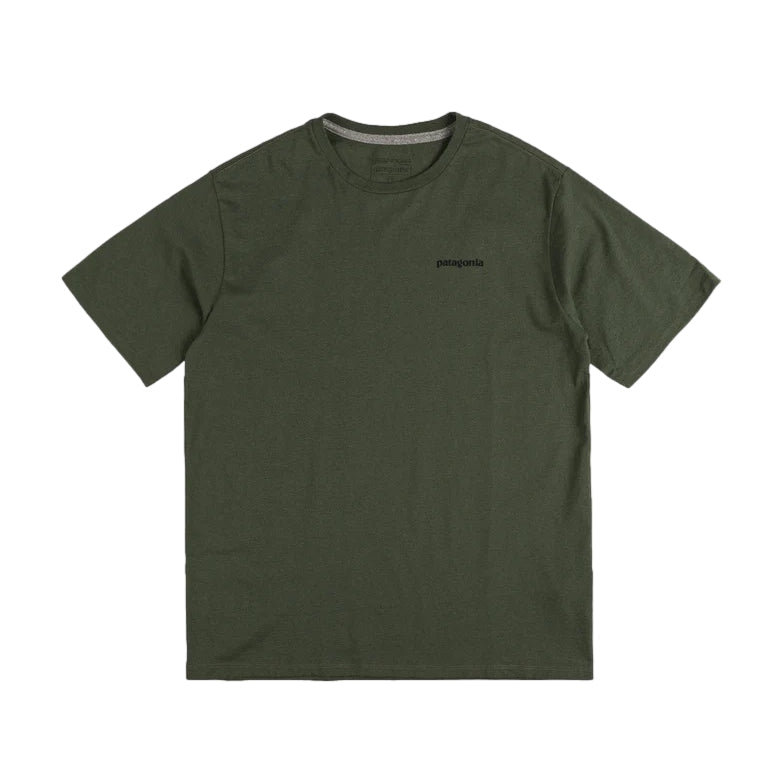 Patagonia M P-Logo Responsibili-Tee T-shirt Flaskegrønn - modostore.no