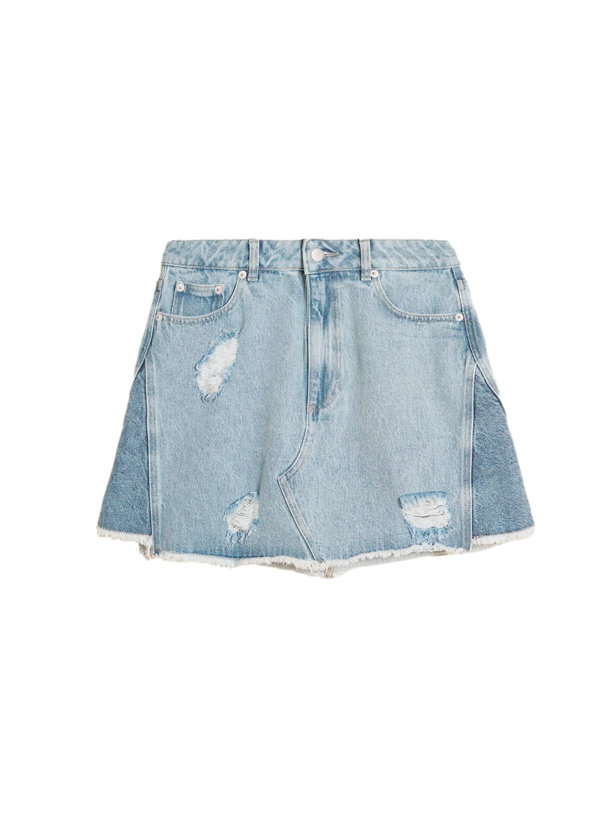 Holzweiler Louisa Short Denim Skirt Skjørt Denim - modostore.no