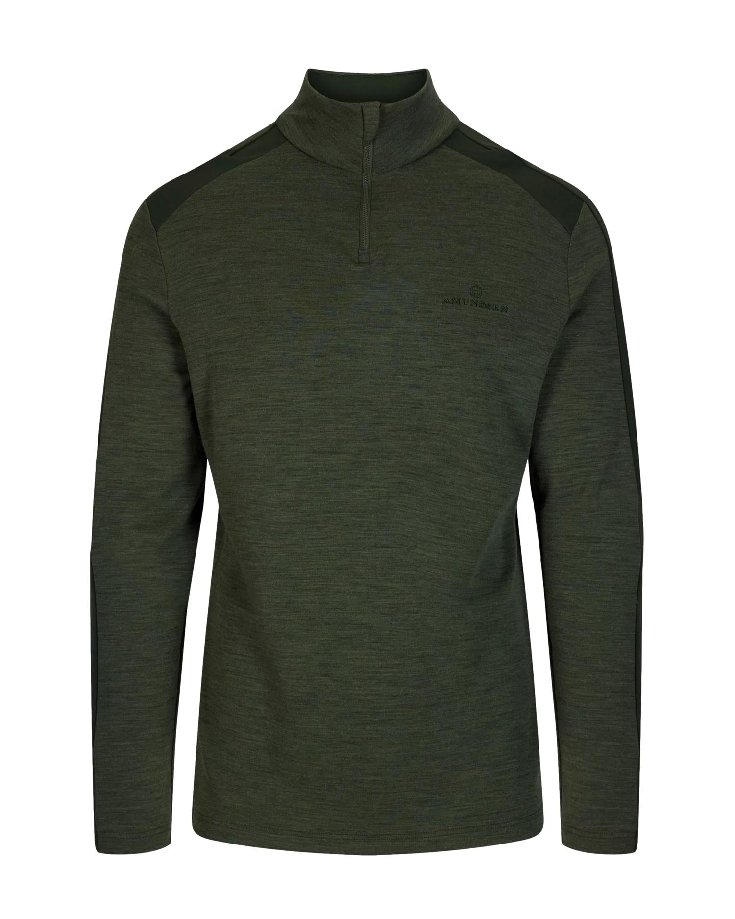 Amundsen 5Mila Half Zip Mens Genser Grønn - modostore.no