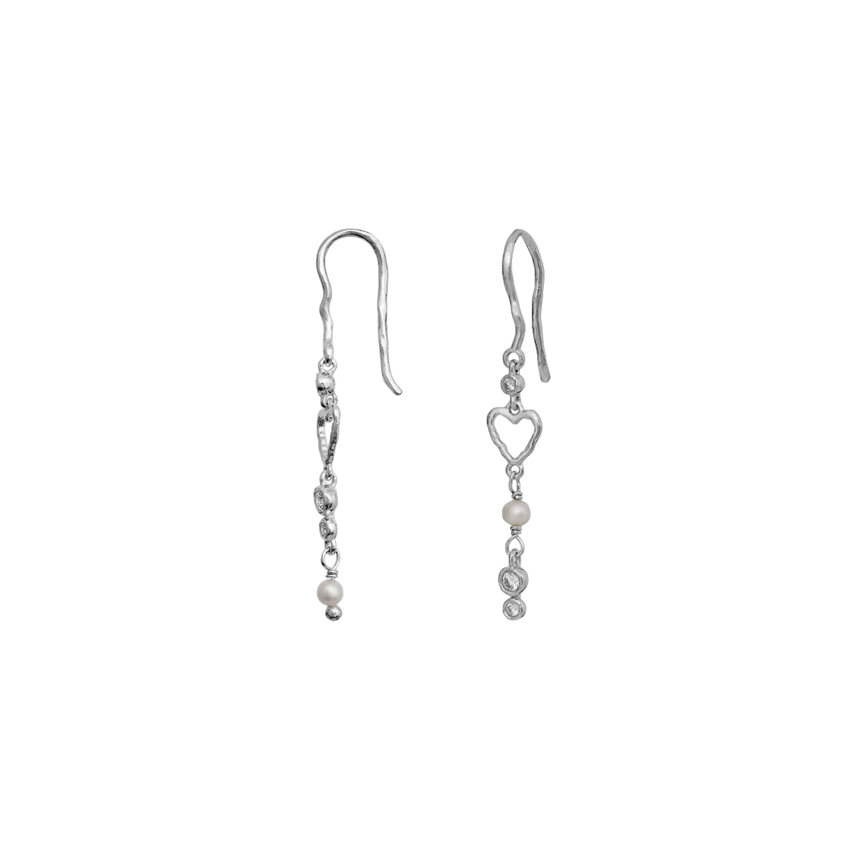 Maanesten Kali Earrings Øredobber Sølv