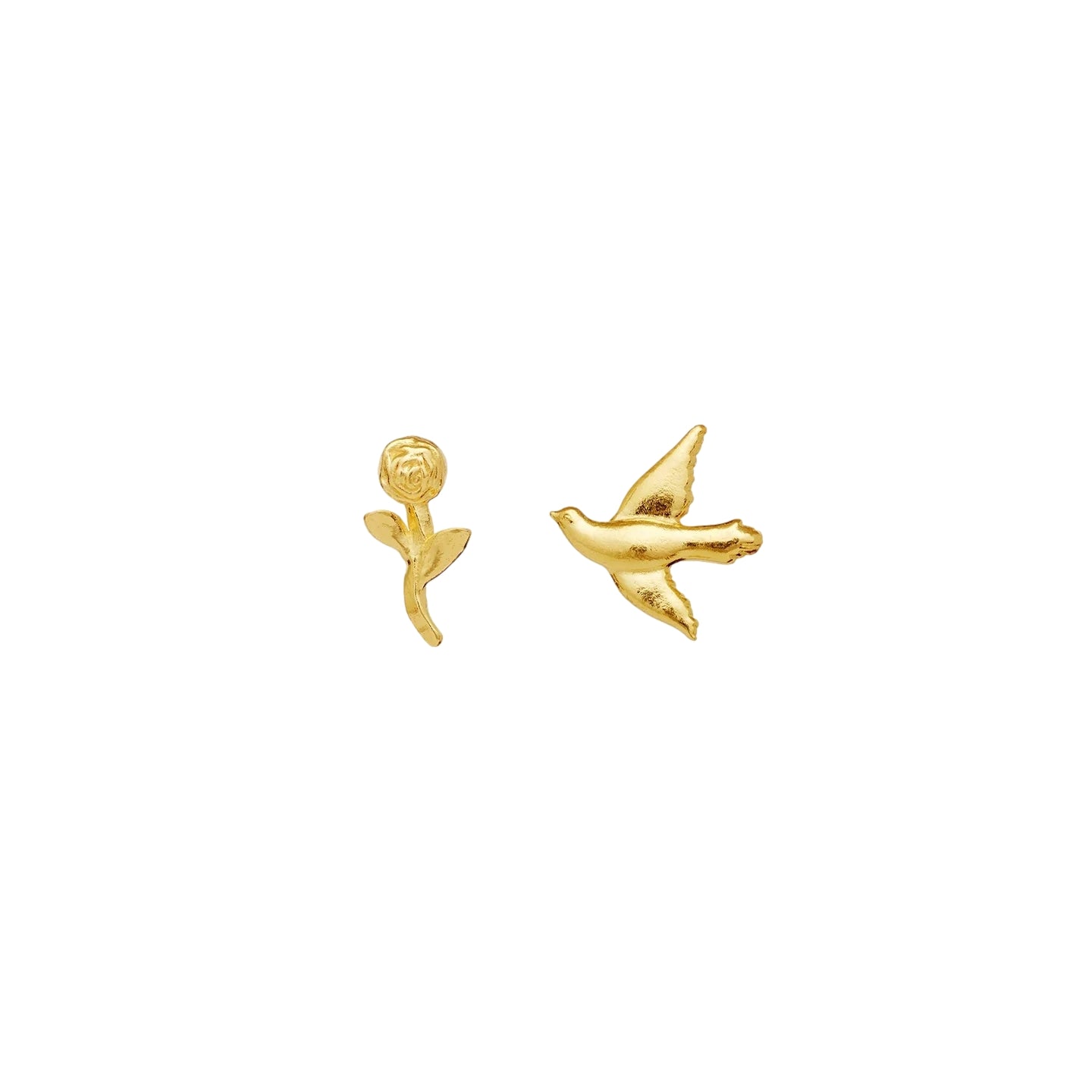 Maanesten Kiti Earrings Øredobber Gull - modostore.no