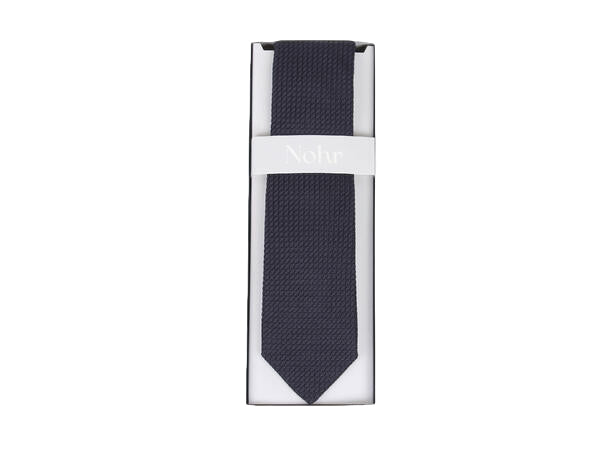 Manzini Nohr Burt Navy Grenadine Slips Mørkeblå - modostore.no