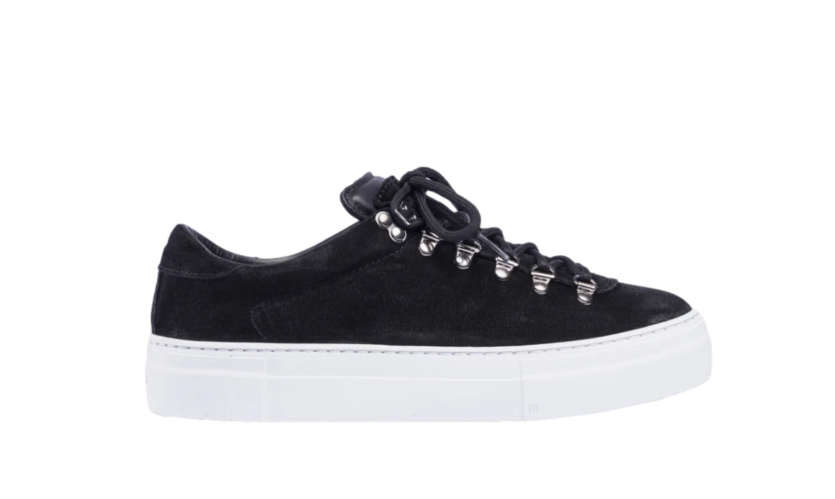 Diemme Marostica Low Platform Black Suede Sko Sort - modostore.no