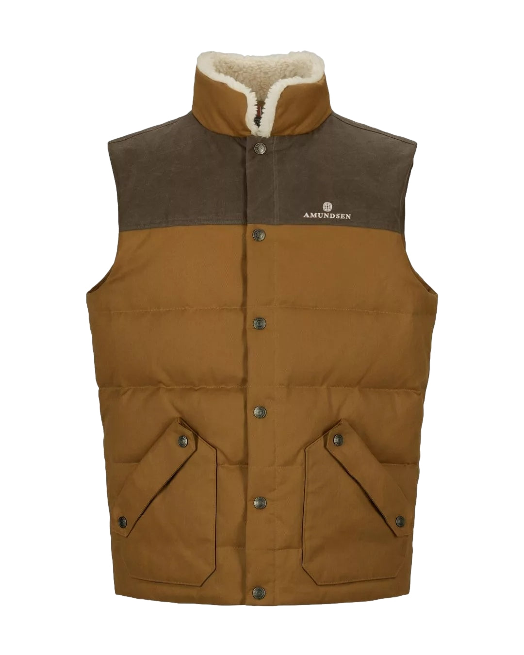 Amundsen HUNTSMAN VEST MENS Vest Lysebrun - modostore.no