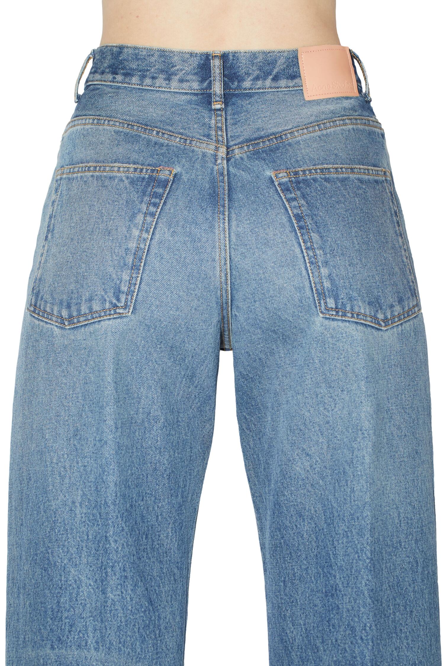 Acne Relaxed Fit Jeans - 2022F Jeans Blå - modostore.no