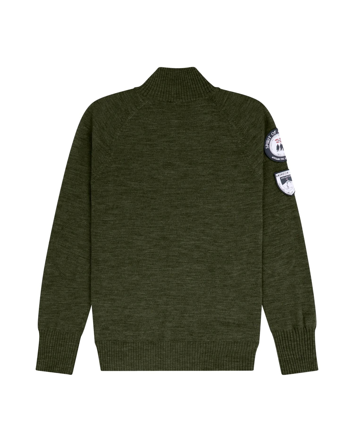 Amundsen Peak Half Zip Womens Genser Militærgrønn