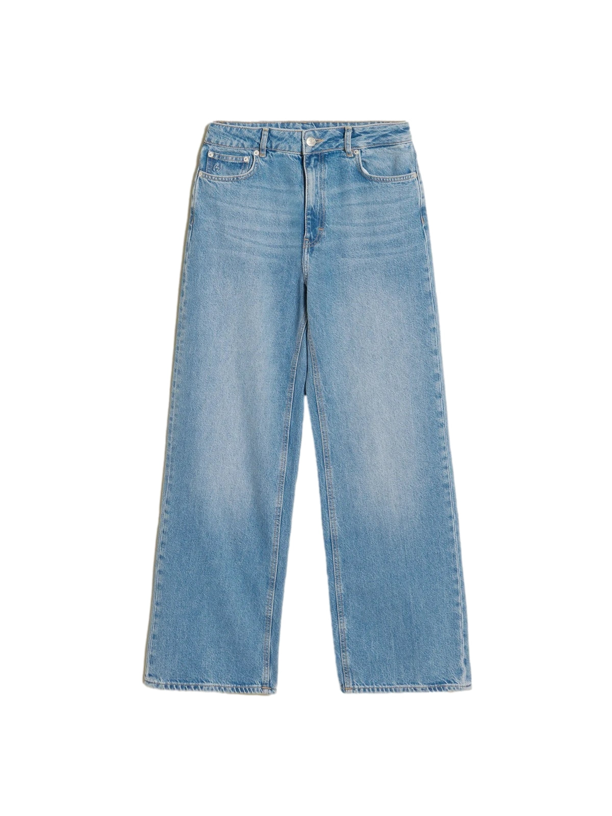 Holzweiler Wide Jeans Jeans Lyseblå