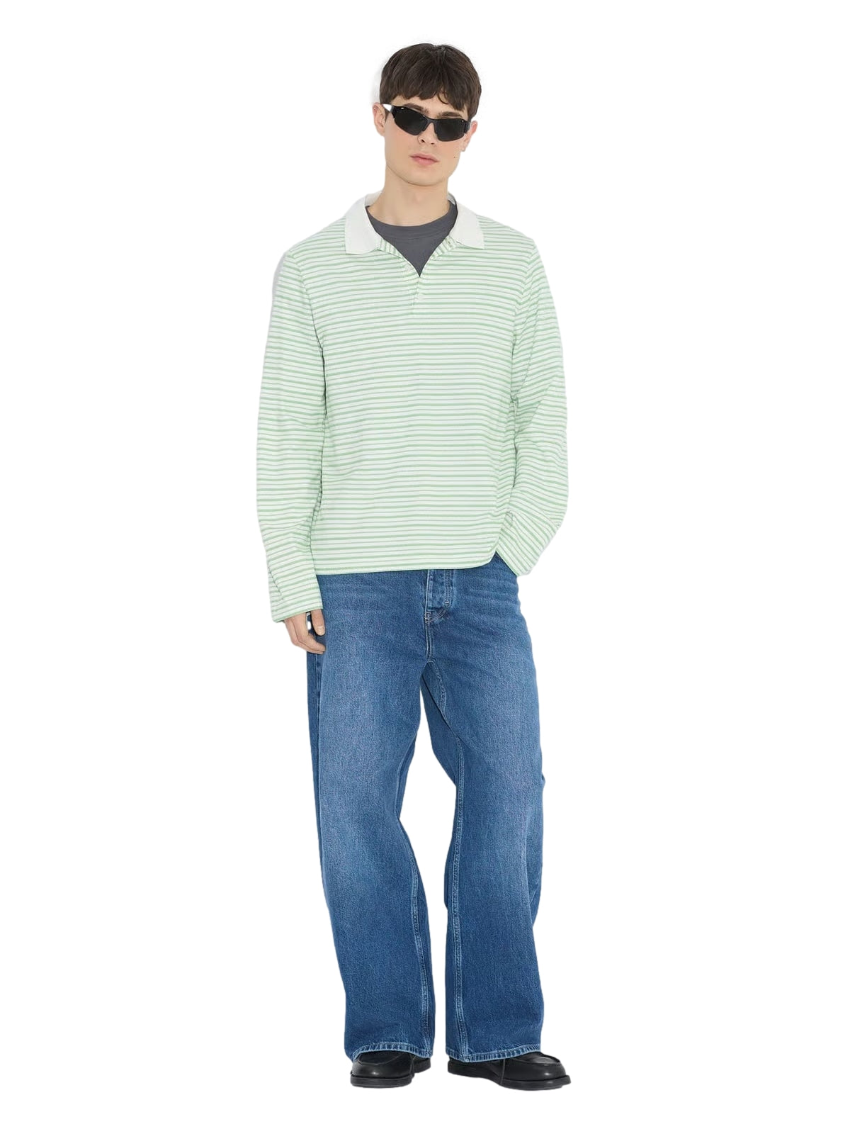 Holzweiler Regular-Fit Polo Genser Lysegrønn - modostore.no