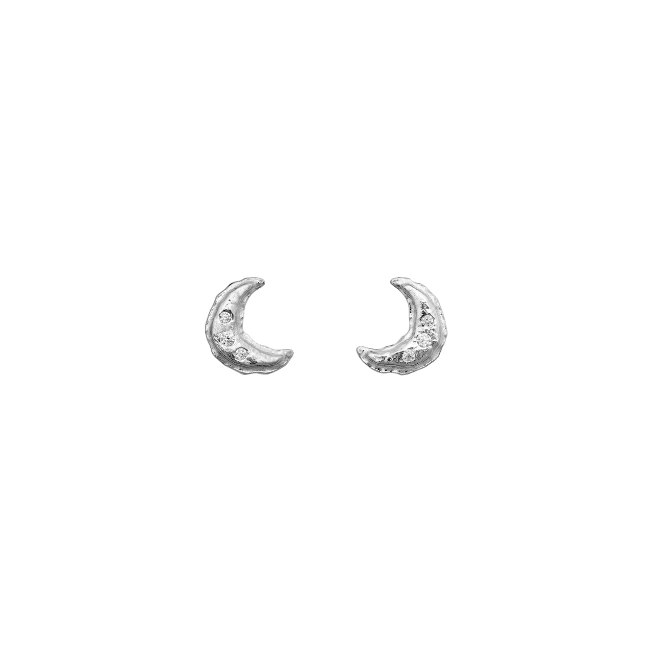 Maanesten Lunia Earrings Øredobber Sølv