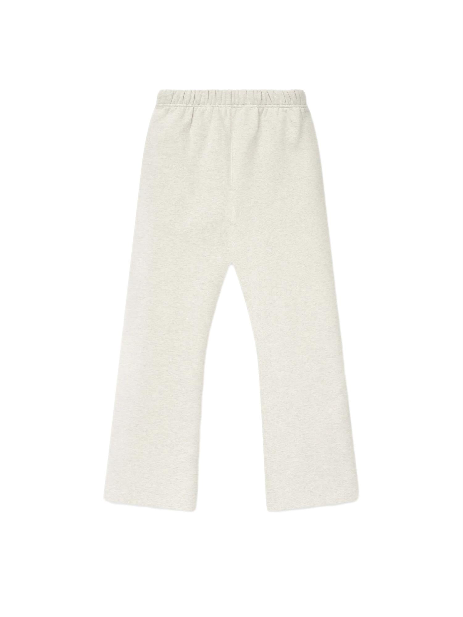 Fear of God Essentials Flare Sweatpant Joggebukse Lys Grå Melert - modostore.no