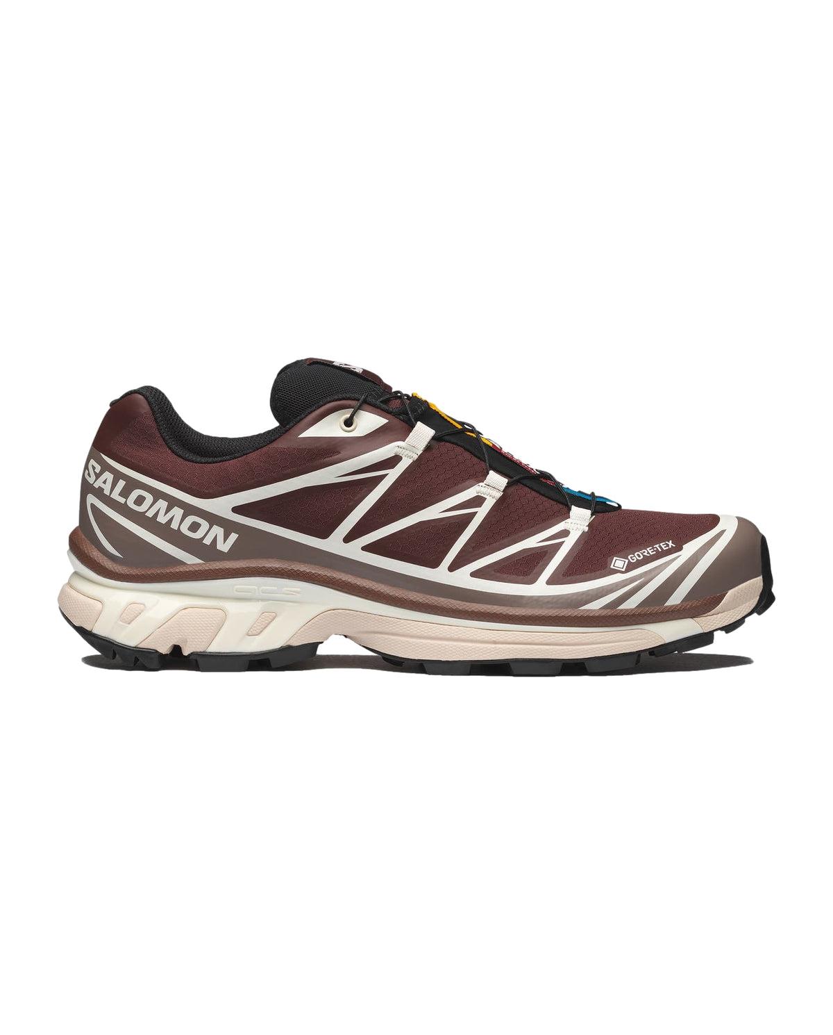 Salomon XT-6 GTX Bitter Chocolate/Iron/Vanilla Ice Sko Rødbrun