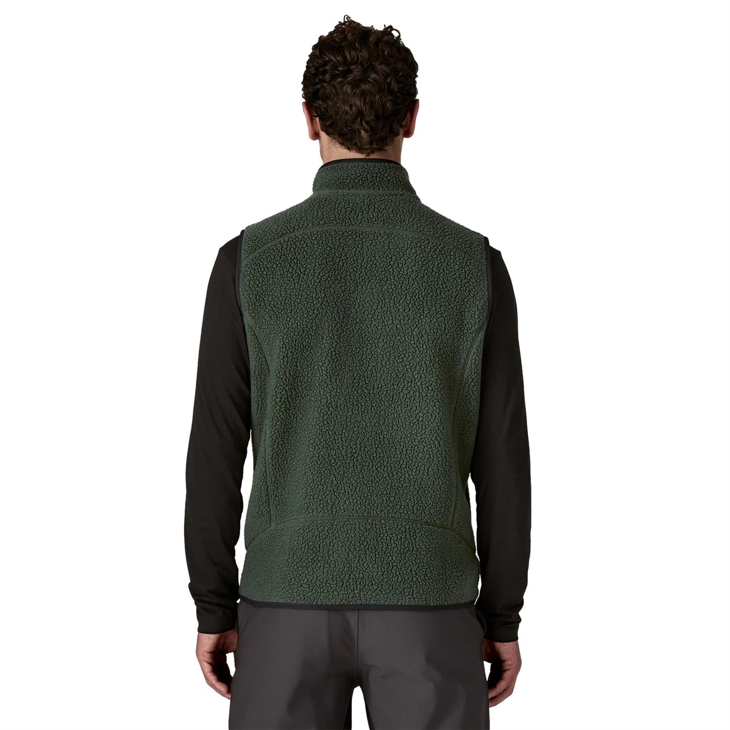 Patagonia M Retro Pile Vest Old Growth Green Vest Grønn
