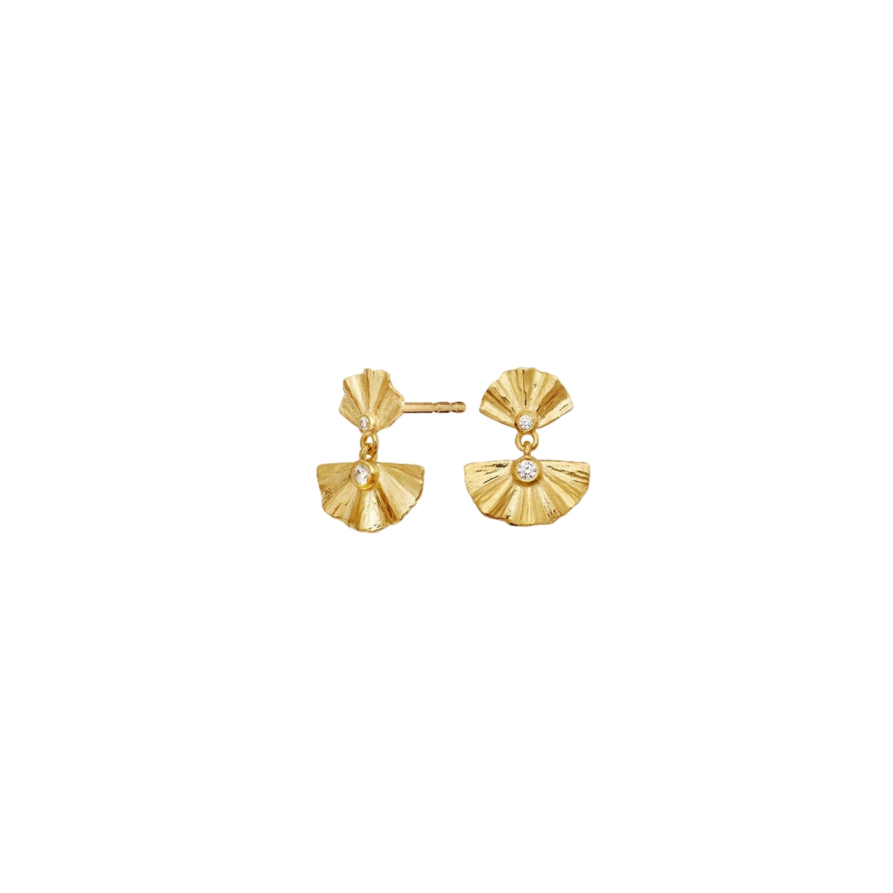 Maanesten Odile Earrings Øredobber Gull