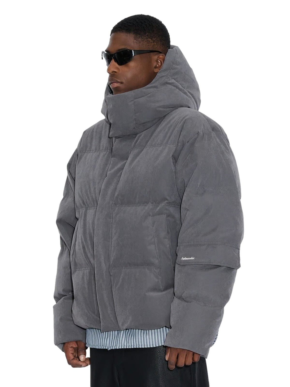 Holzweiler Narvik Brushed Down Jacket Jakke Grå