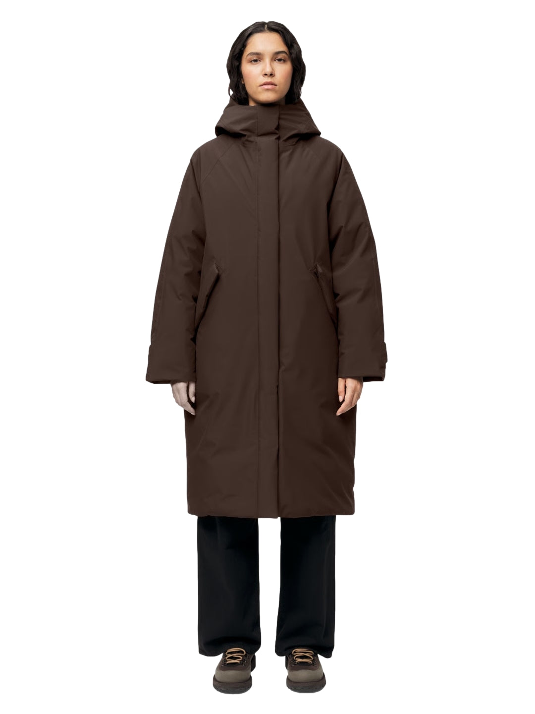 Blæst Røros Down Coat Java Jakke Brun