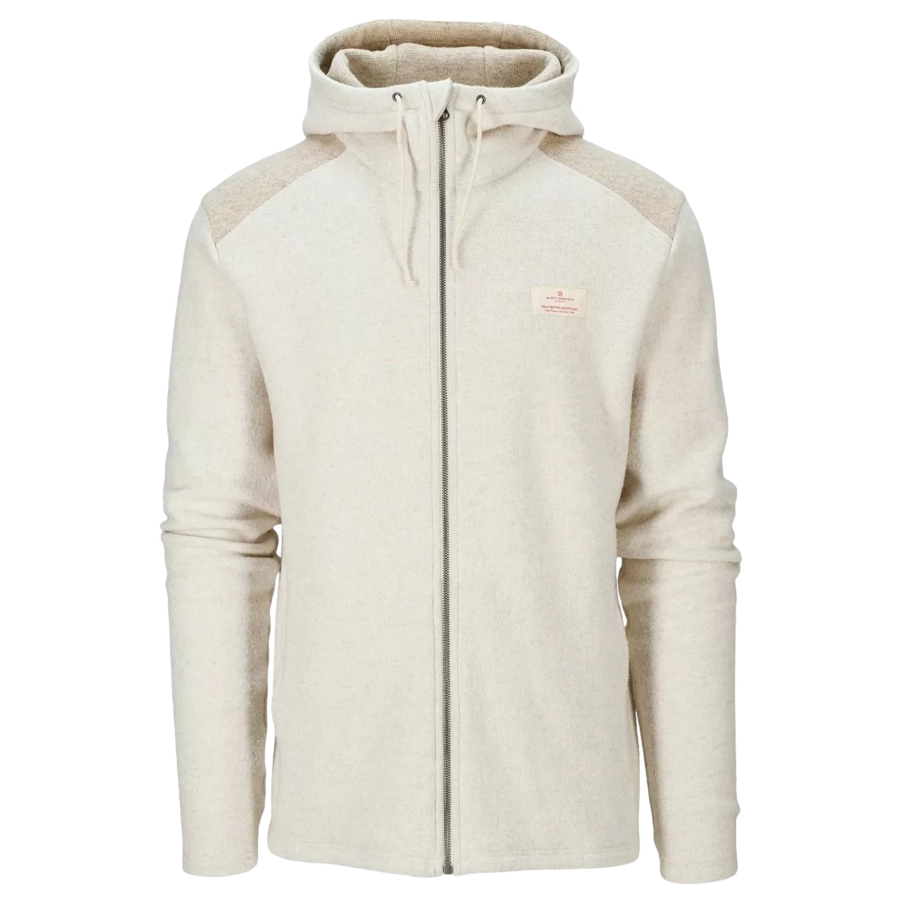 Amundsen Skauen Full Zip Hoodie Mens Genser Beige