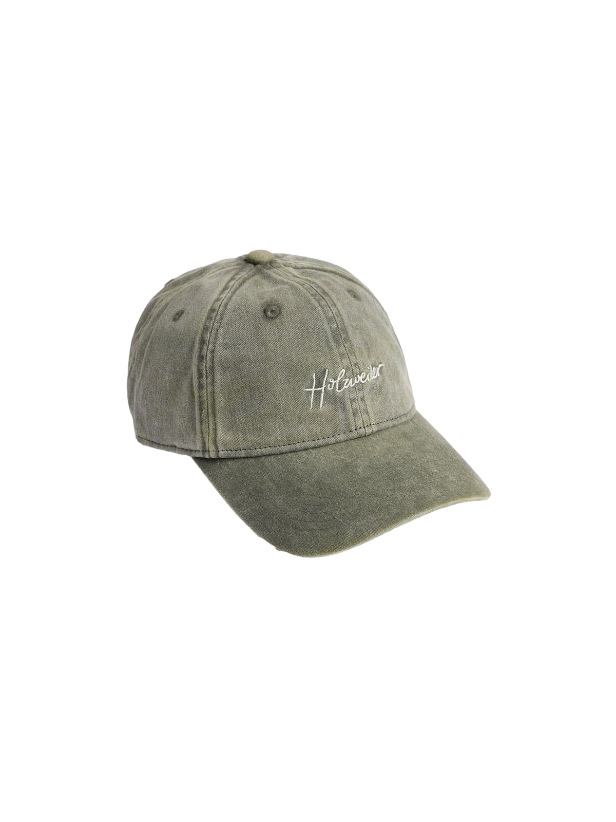 Holzweiler Tucker Logo Cap Caps Grå Grønn