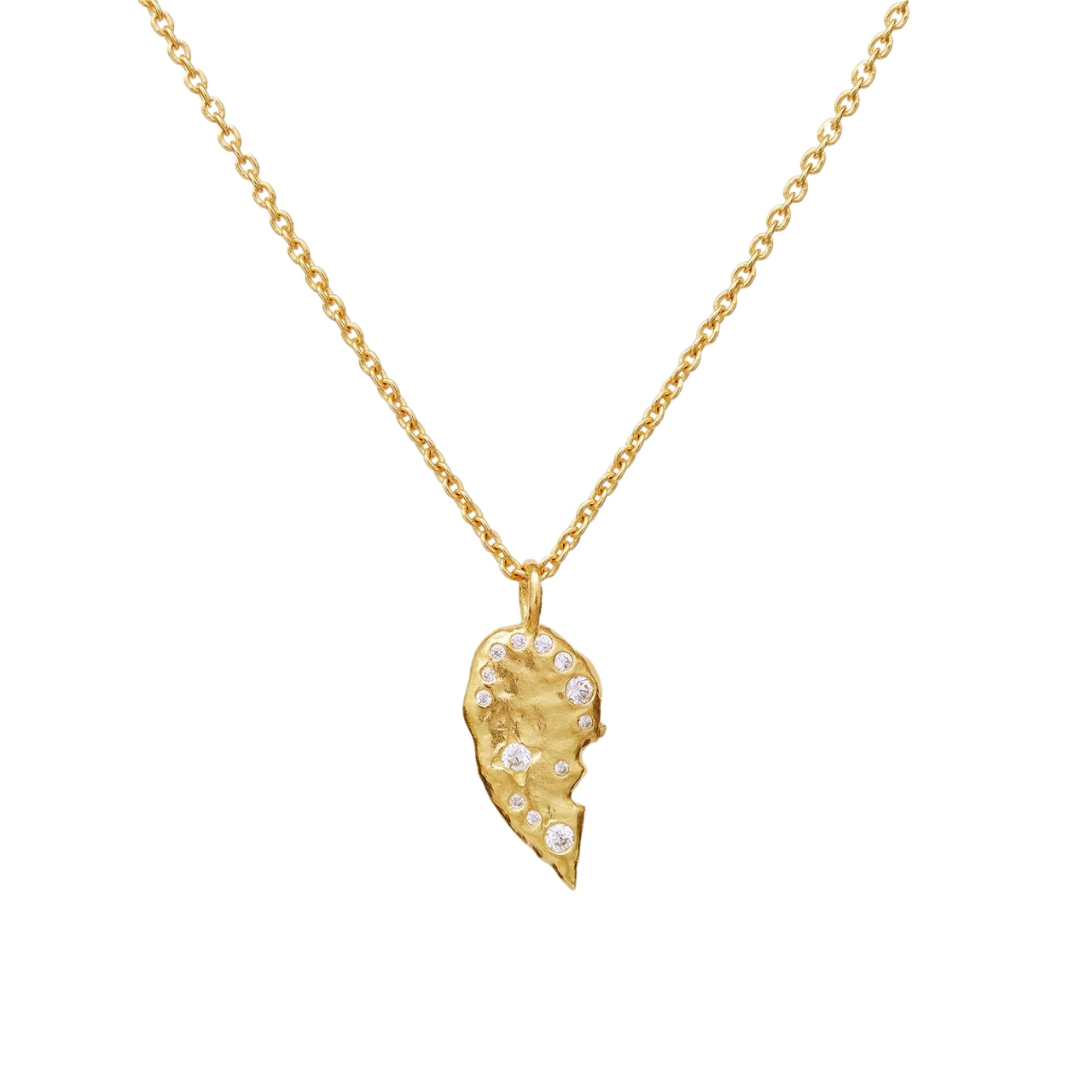 Maanesten Keeper Necklace Smykke Gull