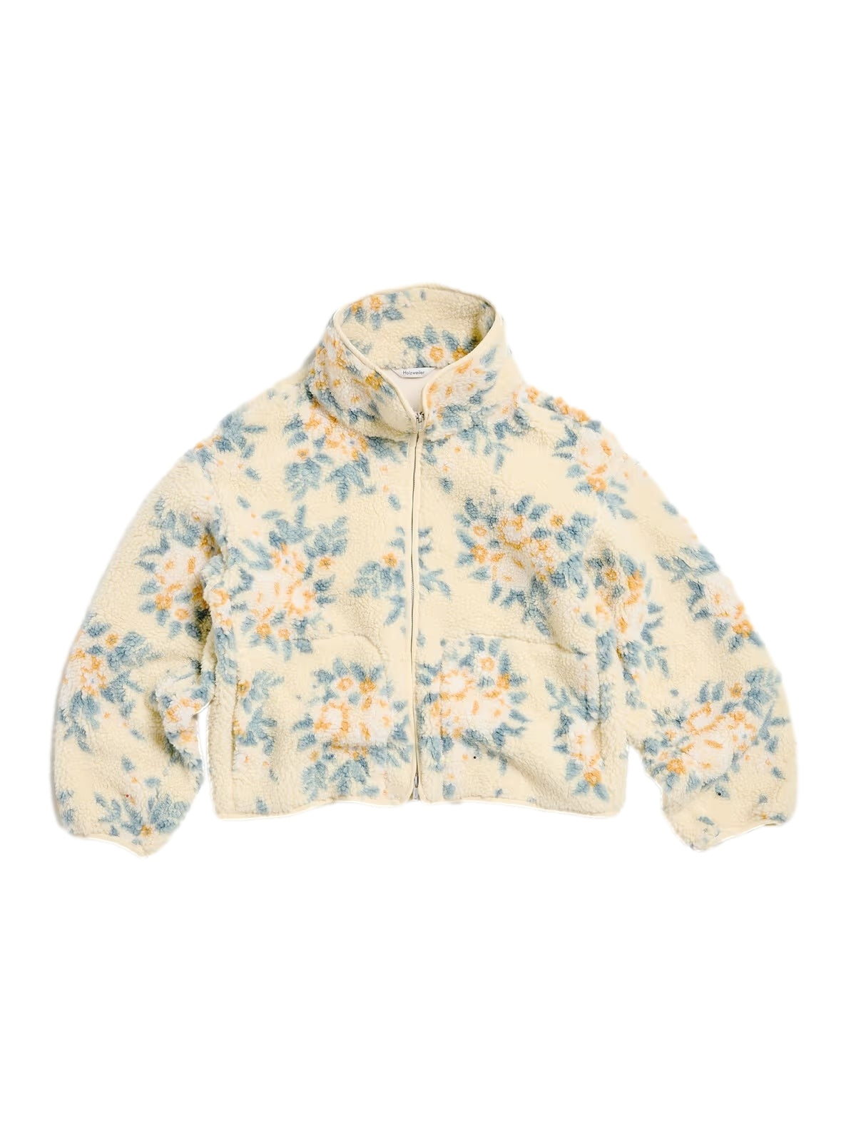 Holzweiler Rype Fleece Jacket Lt. Yellow Mix Jakke Gul - modostore.no