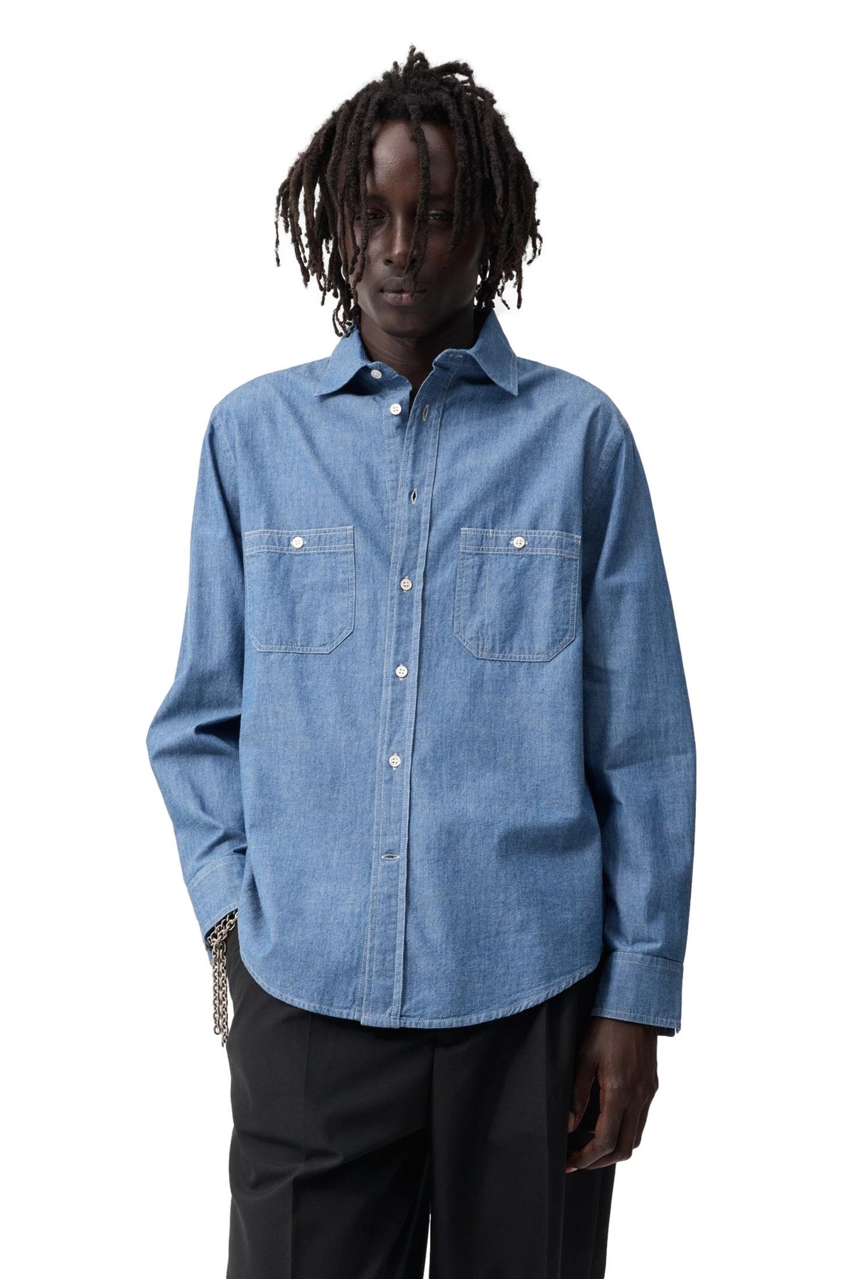 Livid Work Shirt Skjorte Blå