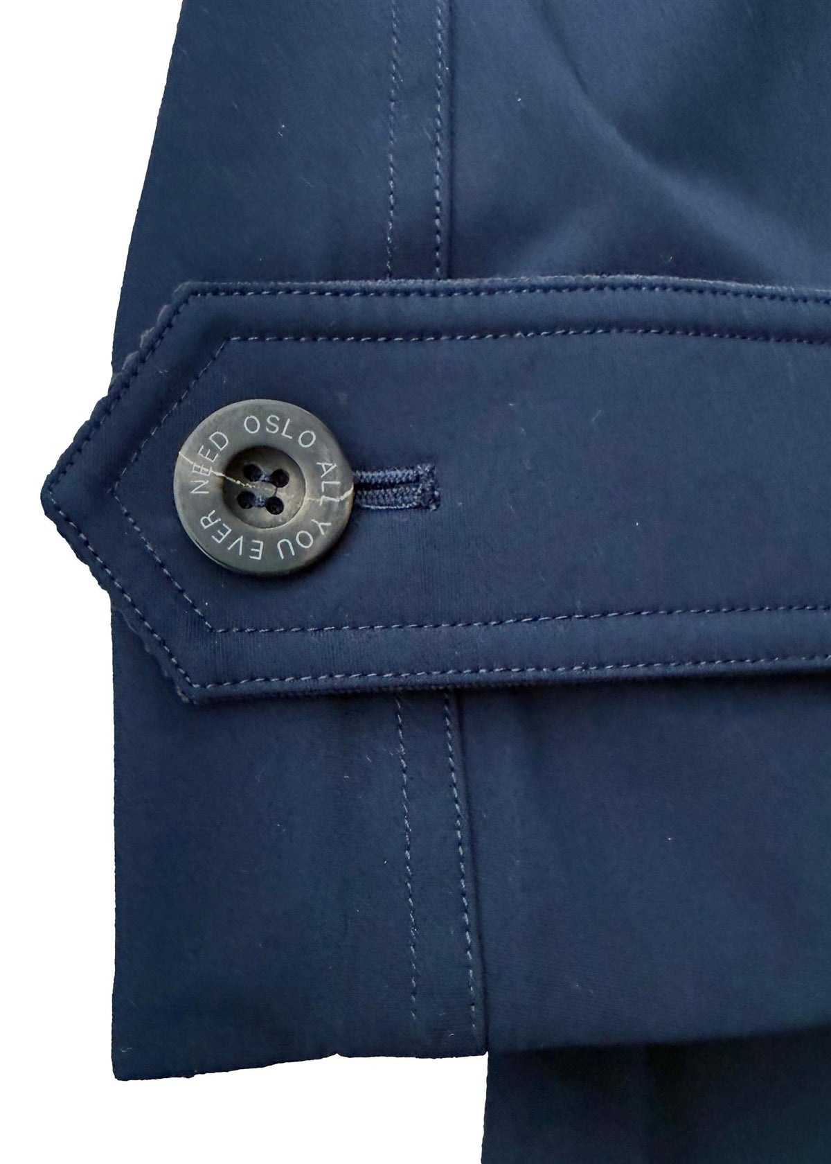 AYEN Souten Collar Coat Jakke Navy