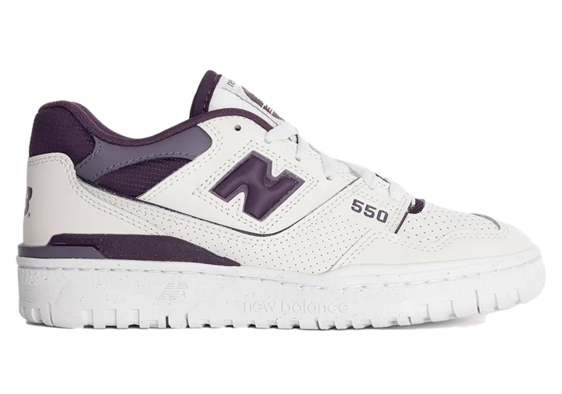 New Balance BBW 550 DG Sko Hvit Og Lilla - modostore.no