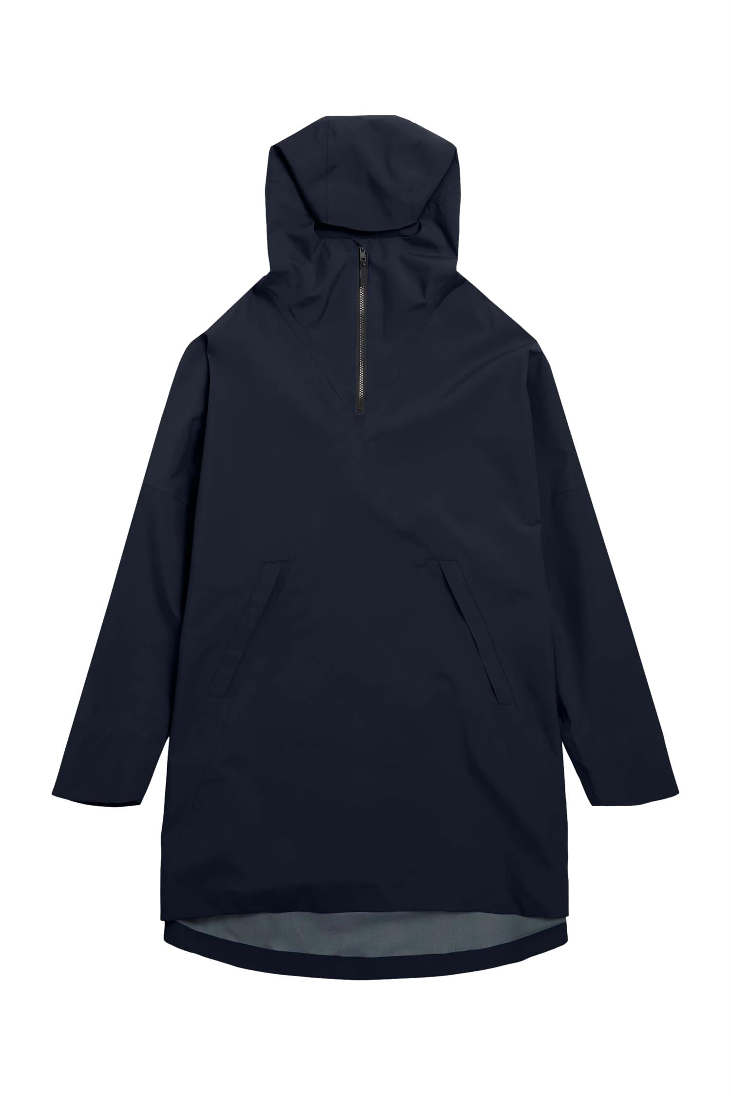 Blæst AALESUND PONCHO Dark Navy Jakke Navy