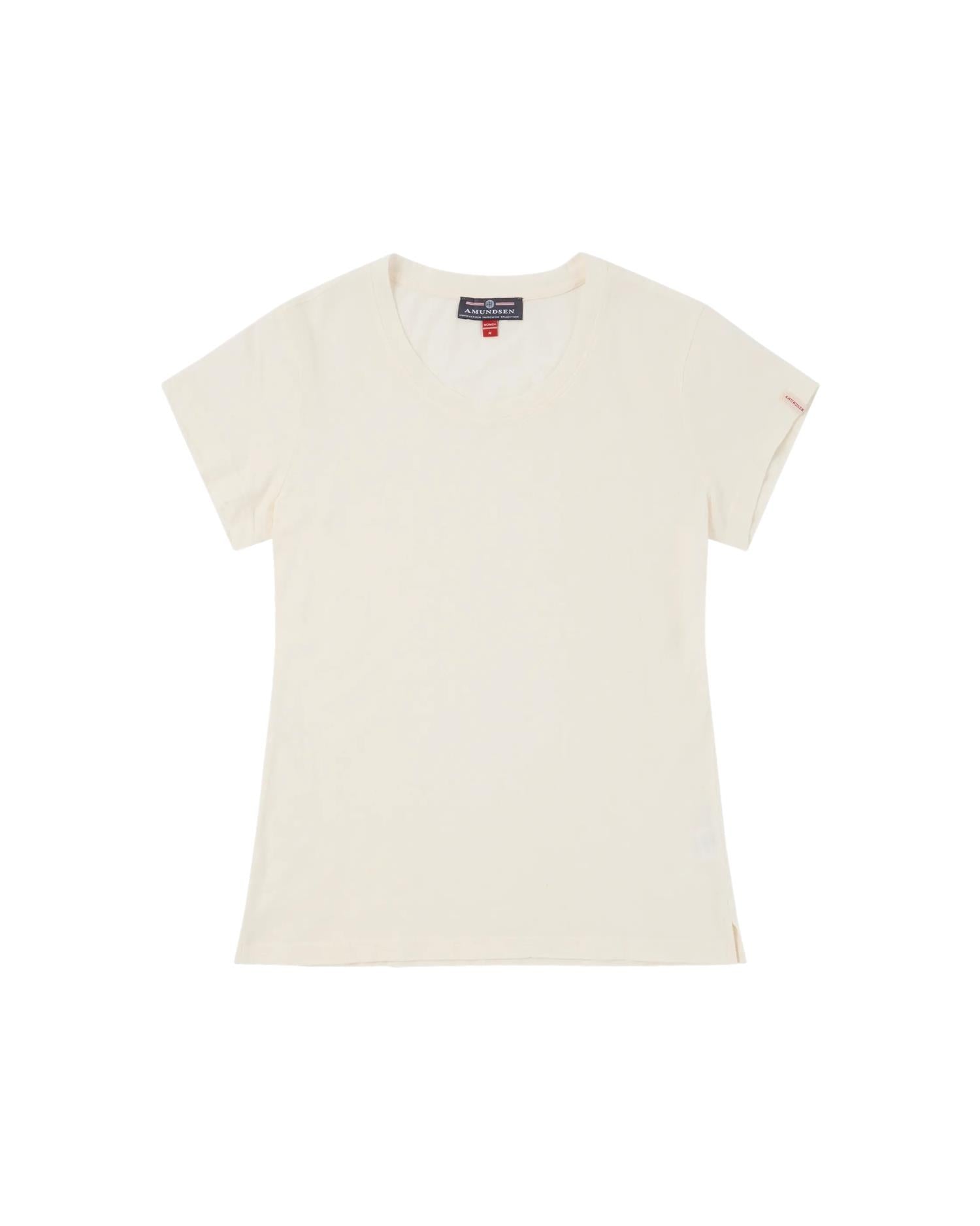 Amundsen Linen Tee Womens T-shirt Hvit