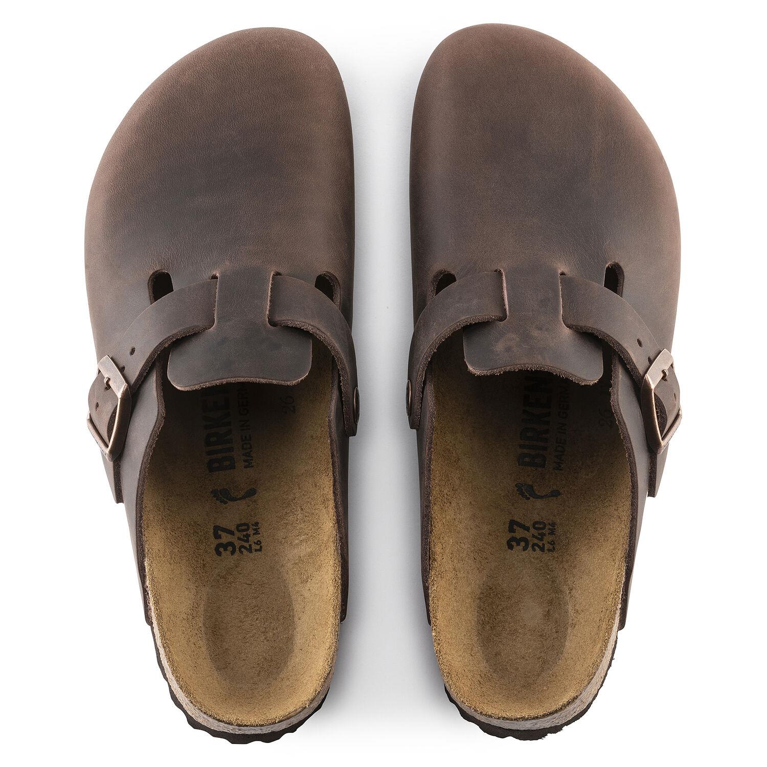 Birkenstock Boston Oiled Narrow Habana Sko Brun - modostore.no