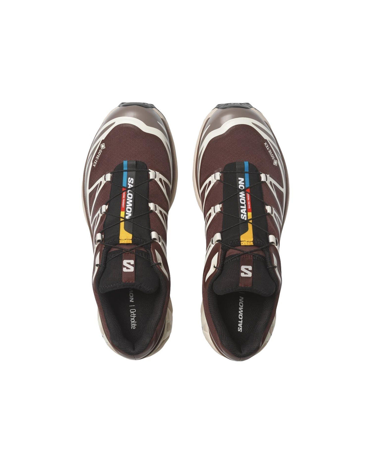 Salomon XT-6 GTX Bitter Chocolate/Iron/Vanilla Ice Sko Rødbrun