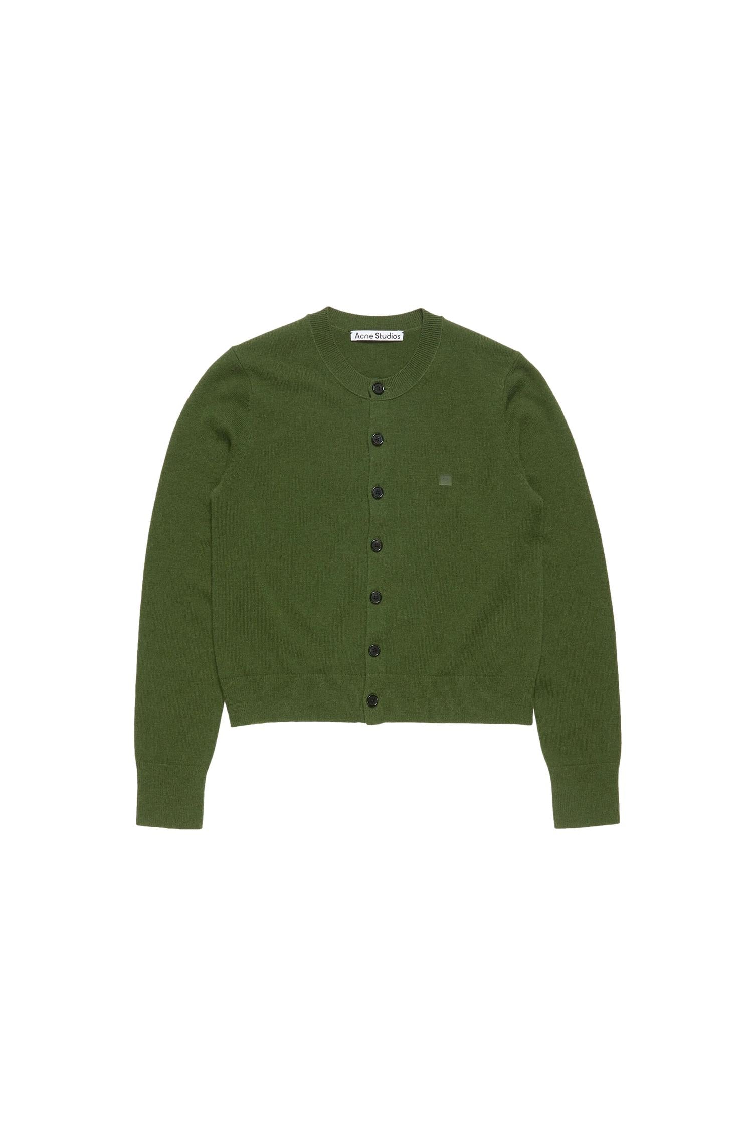 Shop Acne Fitted Cardigan Cardigan Grønn | Norsk, rask levering