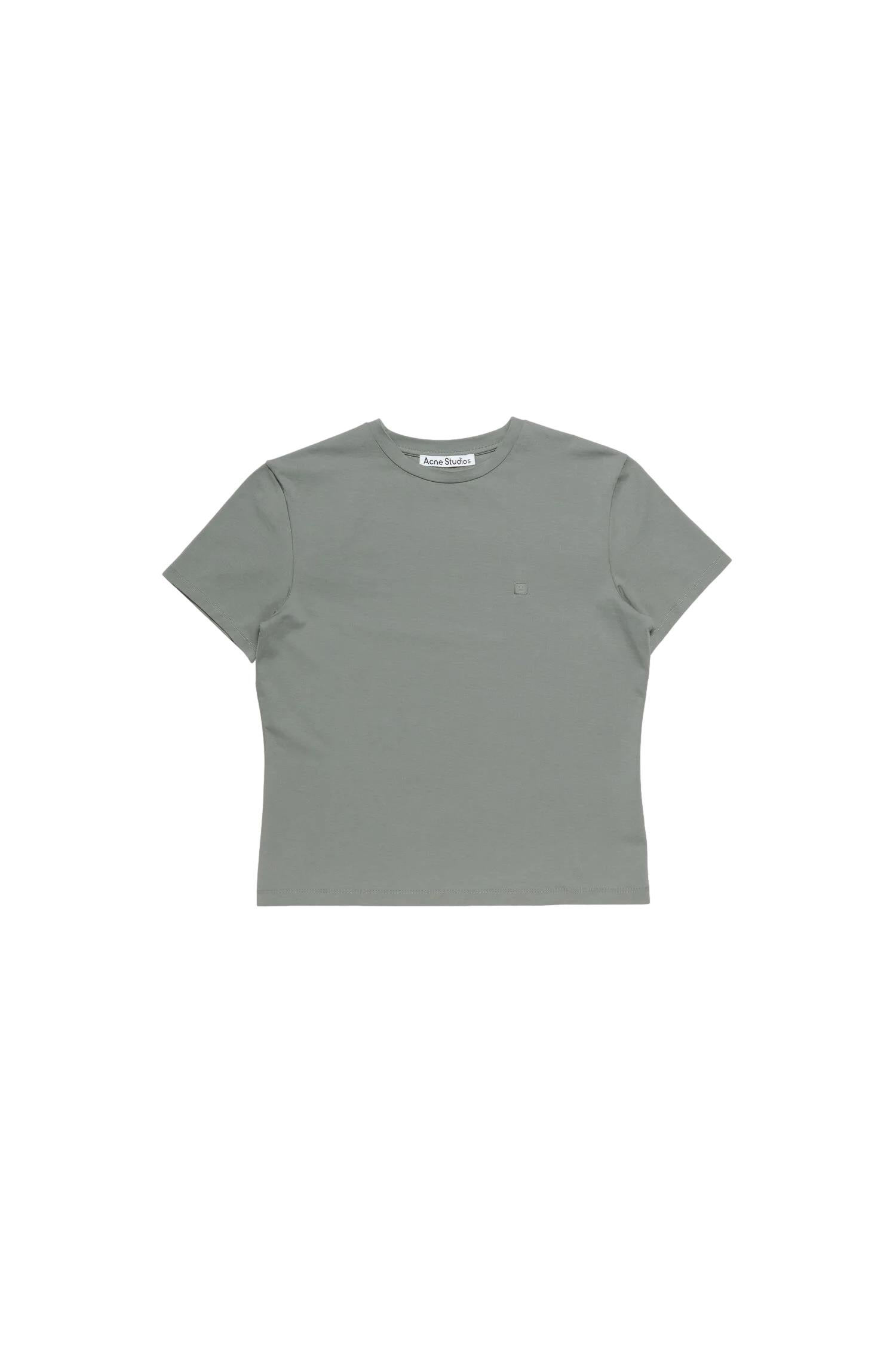 Acne T-Shirt Regular Fit T-shirt Grå - modostore.no