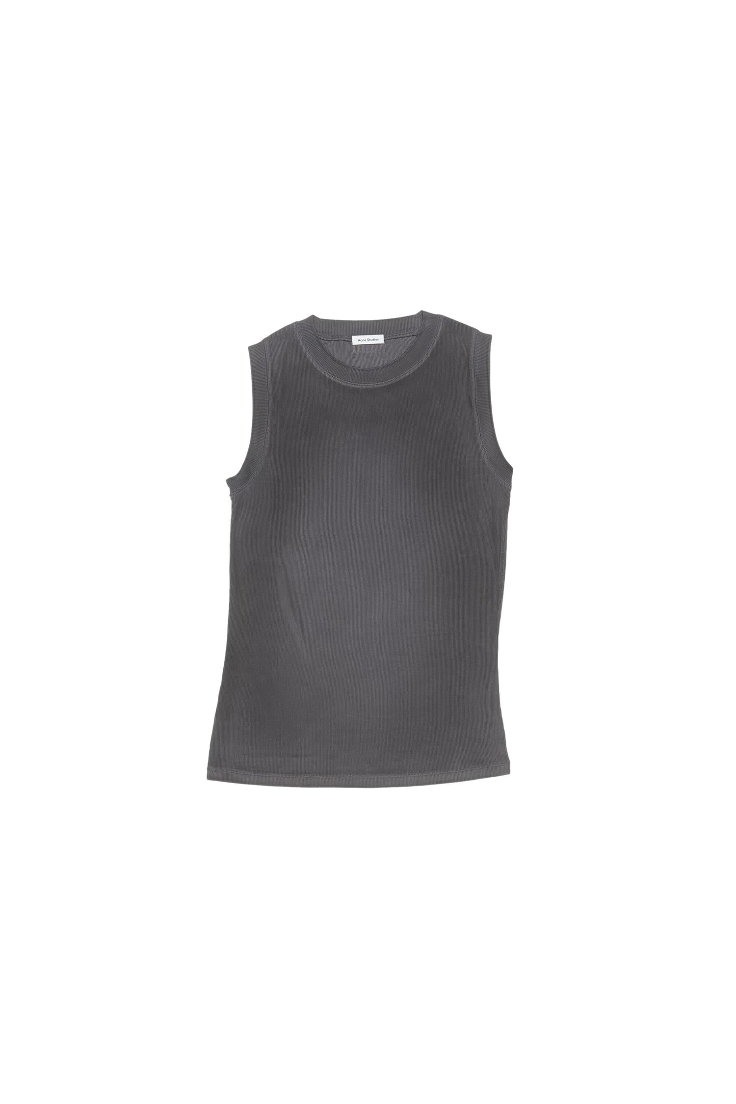 Acne Tank Top Singlet Mørkegrå - modostore.no