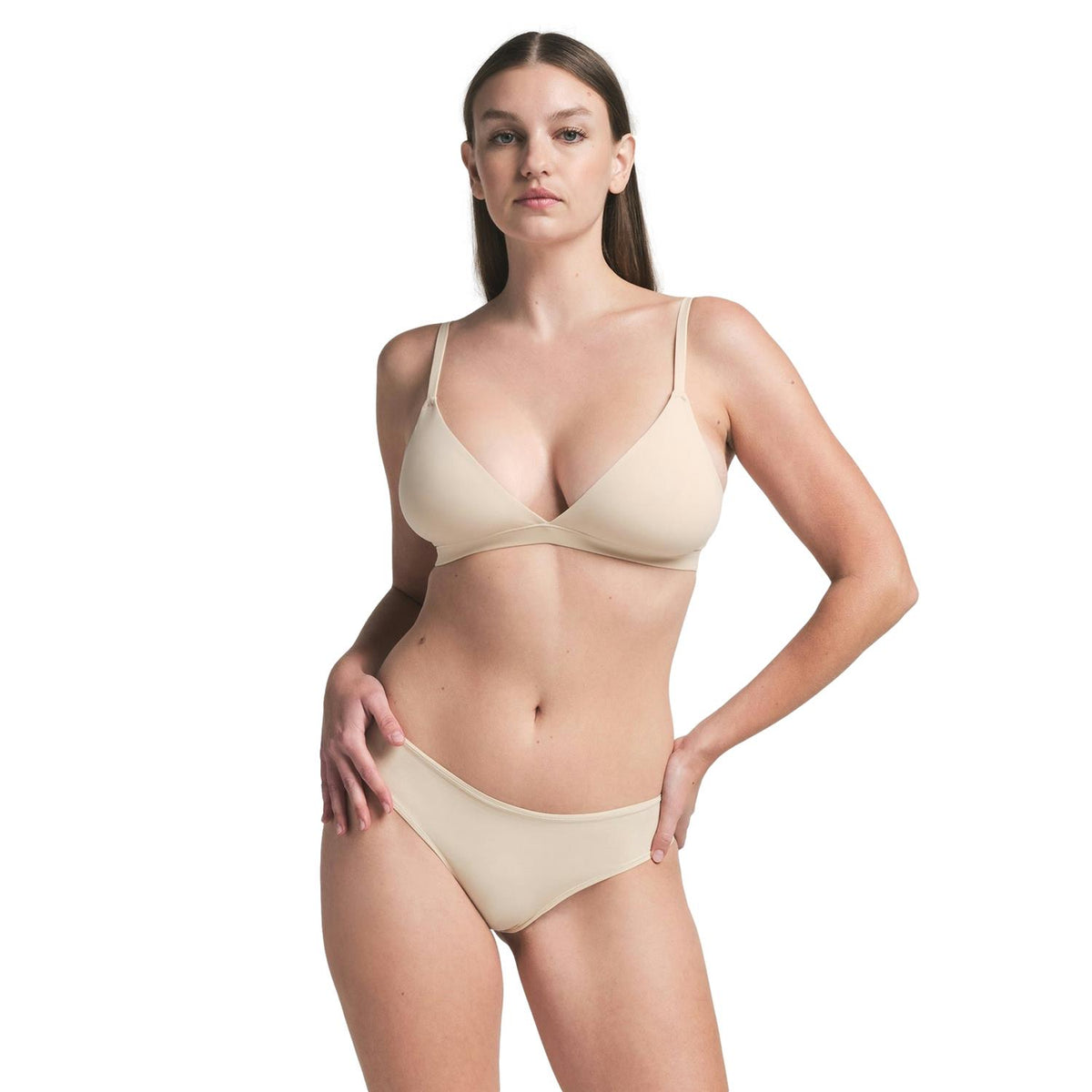 SKIMS Fits Everybody Thong Sand Undertøy Beige