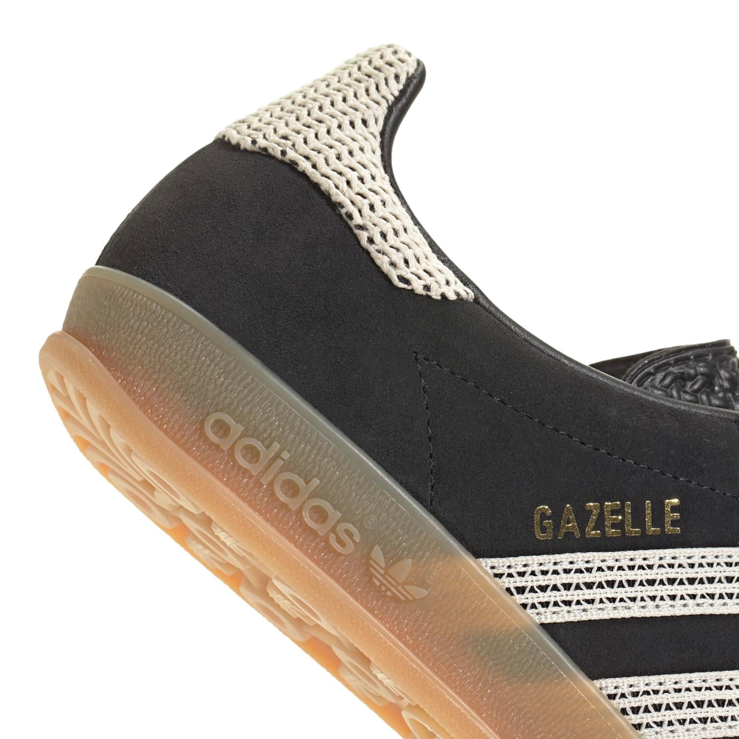 adidas gazelle silver green womens Adidas Gazelle Indoor W JI2755 Sko Sort og Beige