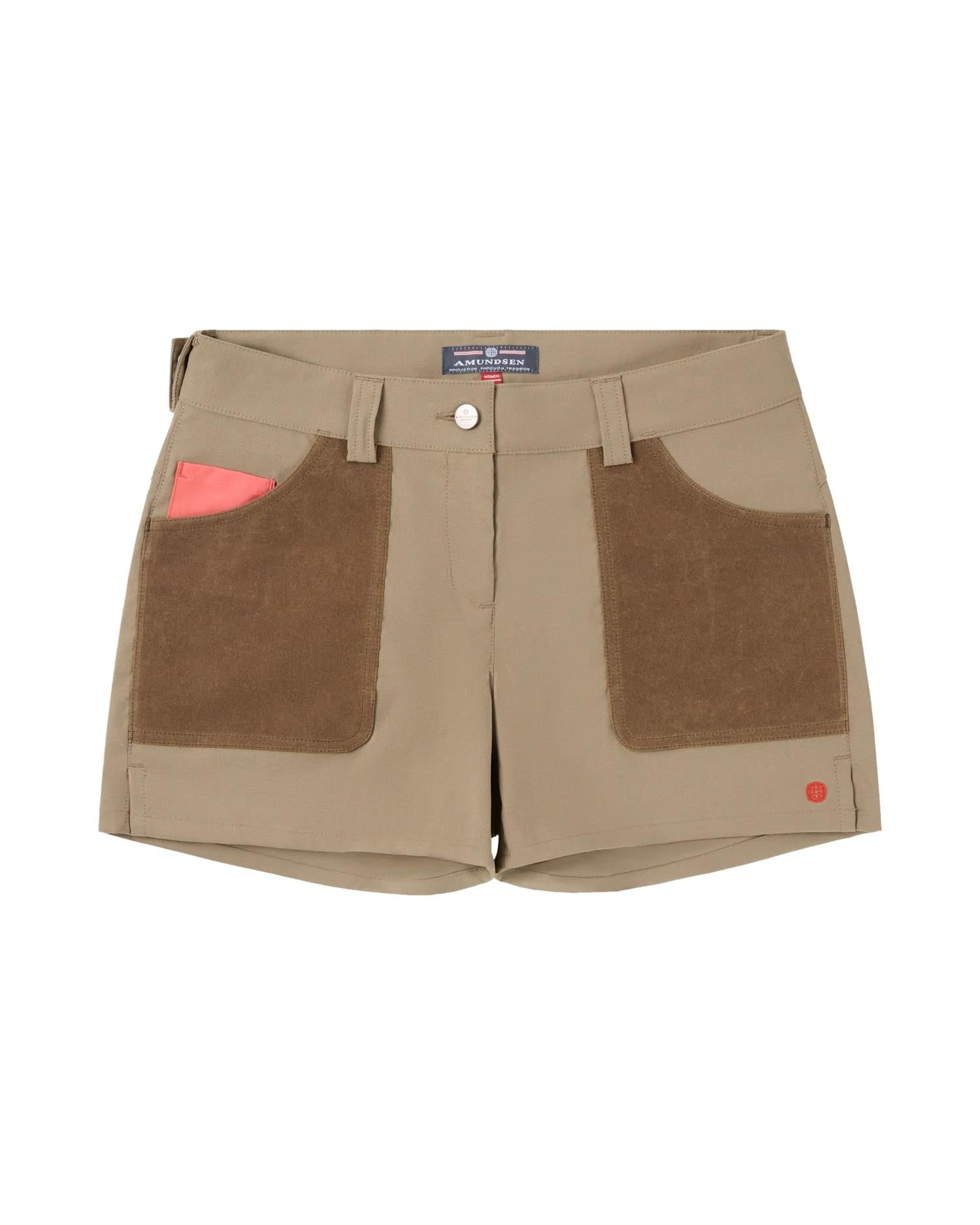 Amundsen 5Incher Field Shorts Womens Shorts Brun - modostore.no