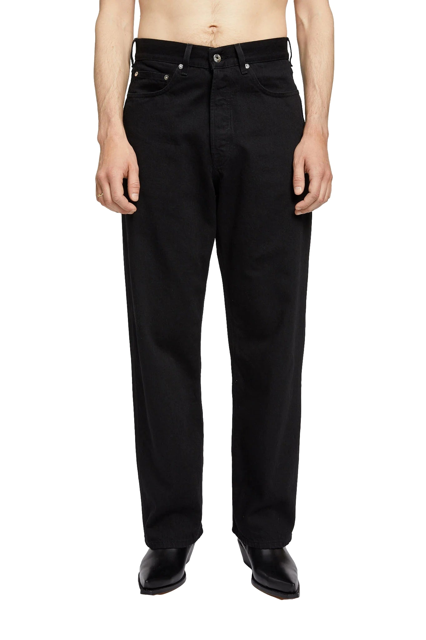 Livid Barnes Japan Black Jeans Sort