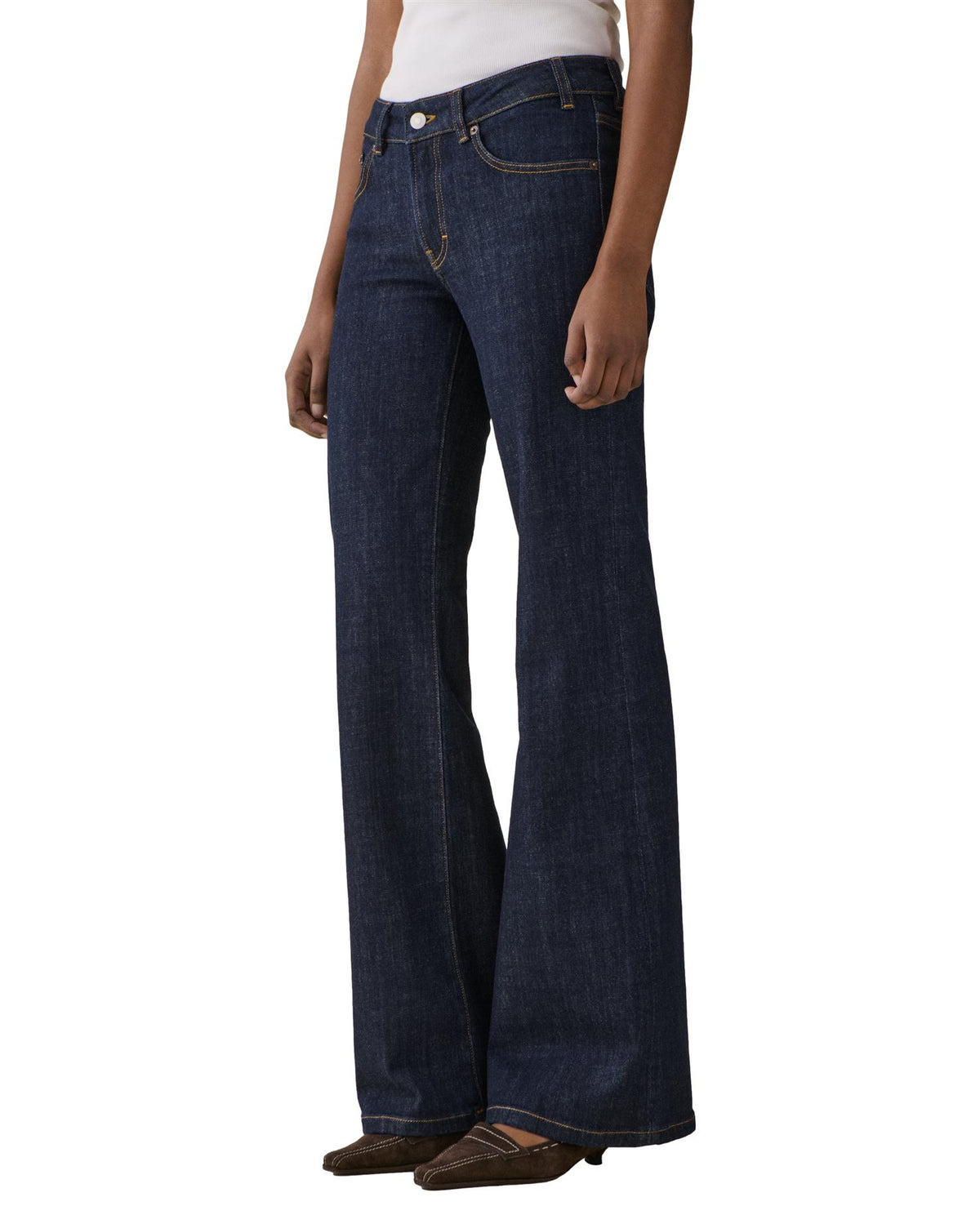 Jeanerica San Babila Blue Rinse Jeans Mørkeblå
