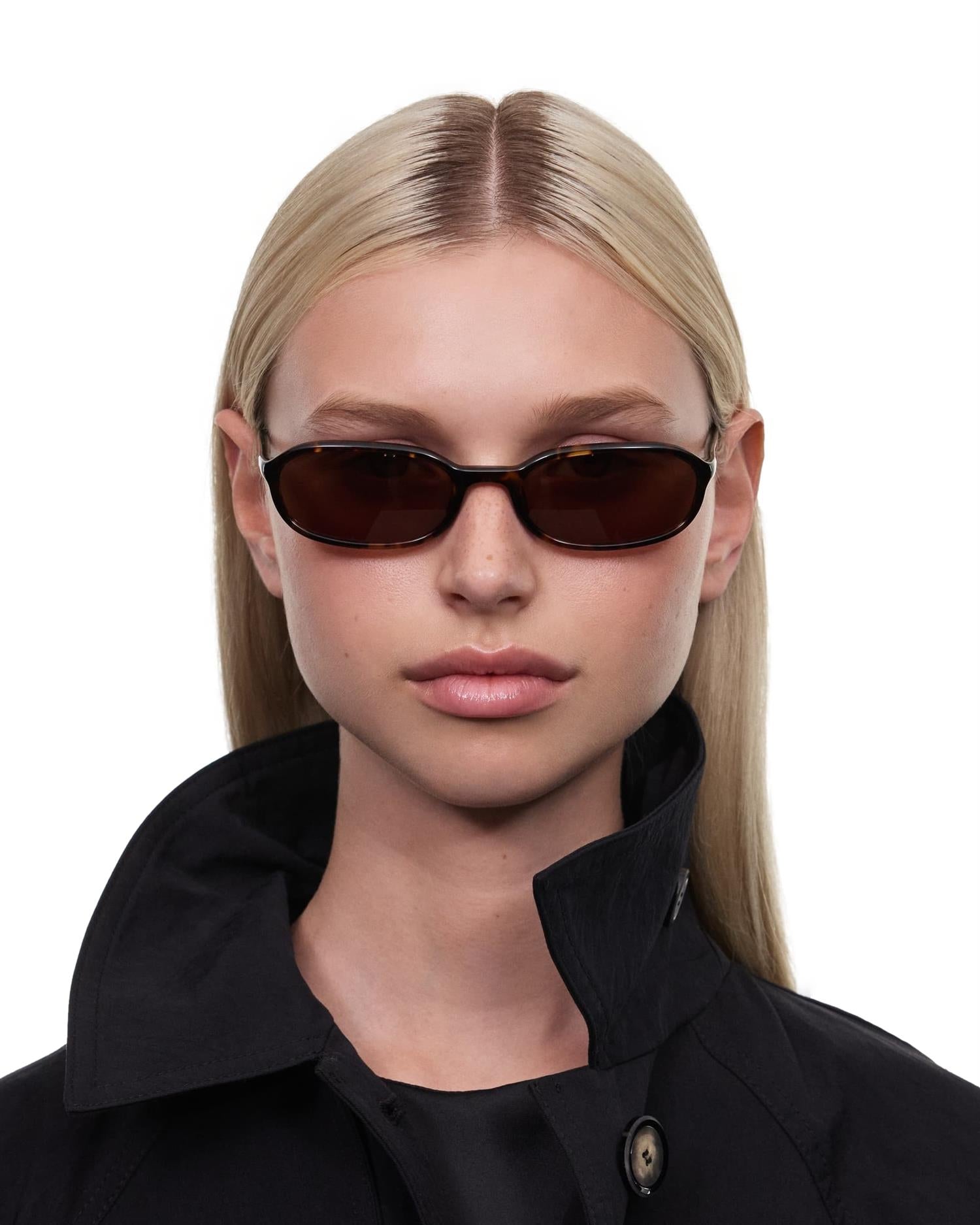 Chimi Eyewear Edith Deep Tortoise Solbriller Brun