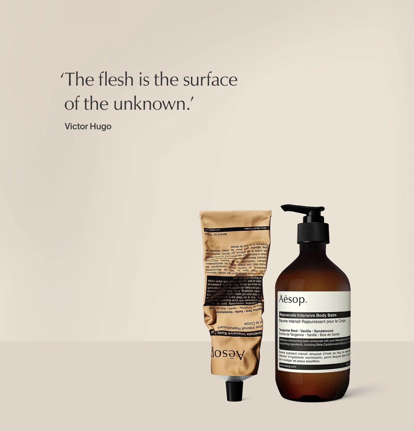 Aesop Rejuvenate Intensive Body Balm 100ml Body Lotion Gul - modostore.no