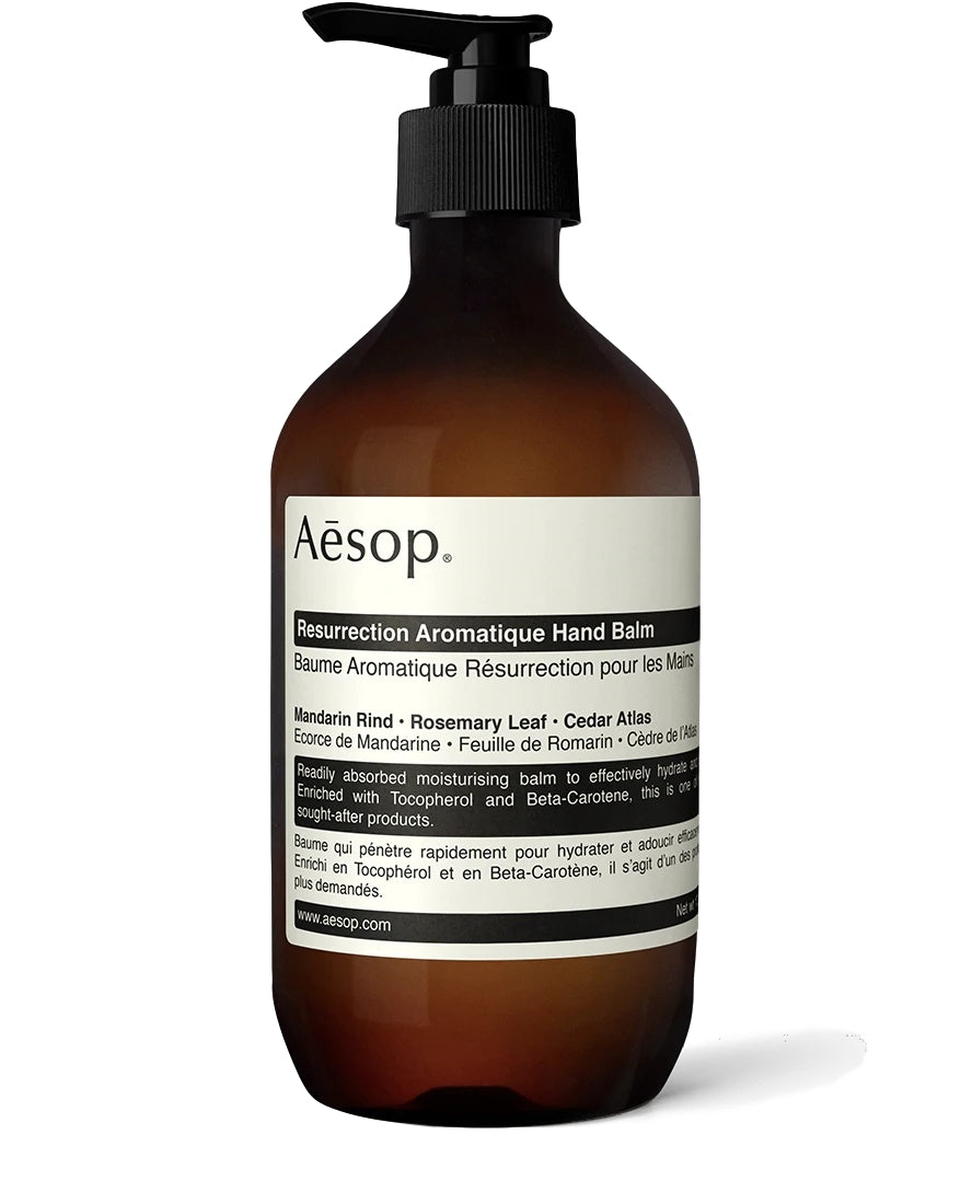 Aesop Resurrection Aromatique Hand Balm 500mL Fuktighetskrem Gjennomsiktig - modostore.no