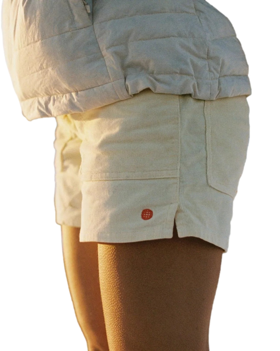 Amundsen 5Incher Concord G.Dyed dame shortser i beige, casual shorts med komfortabel passform og avslappet stil.
