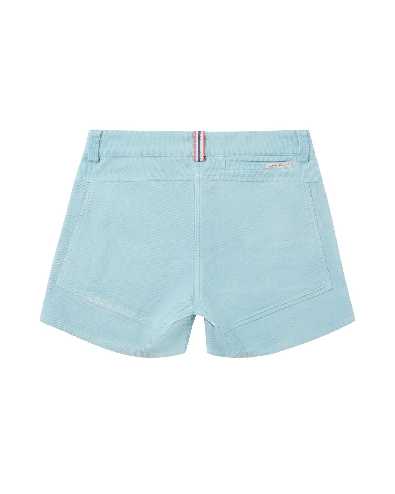 Amundsen 5Incher Concord G.Dyed Shorts Womens Shorts Lyseblå - modostore.no