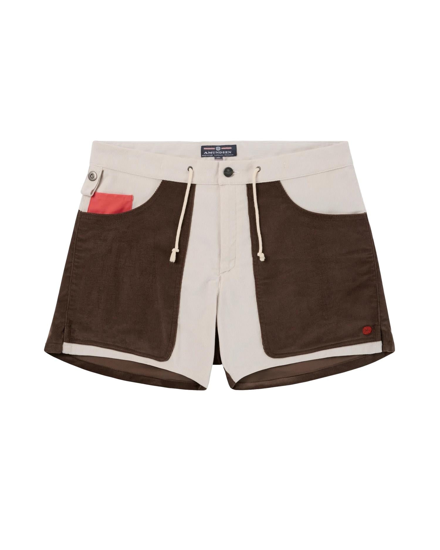 Amundsen 5Incher Concord Shorts Mens Shorts Brun/Beige - modostore.no