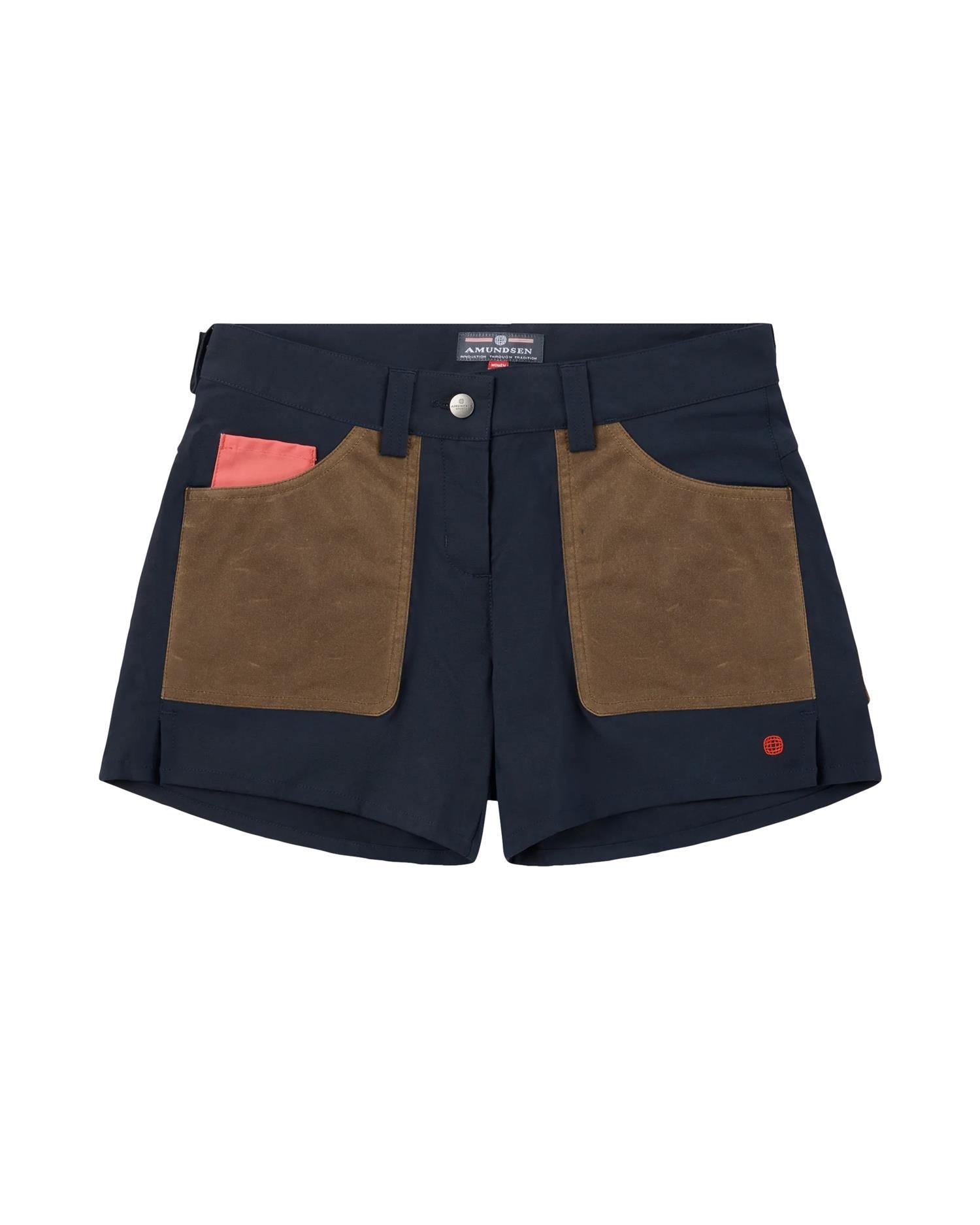 Amundsen 5incher Field Shorts Womens Shorts Mørkeblå - modostore.no