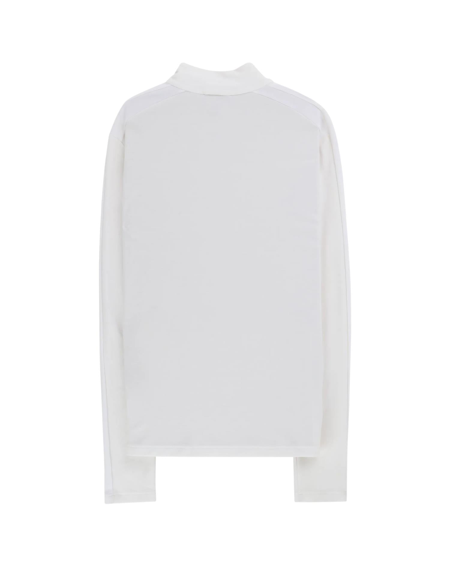 Amundsen 5mila Half Zip Monochrome Mens Genser Hvit - modostore.no