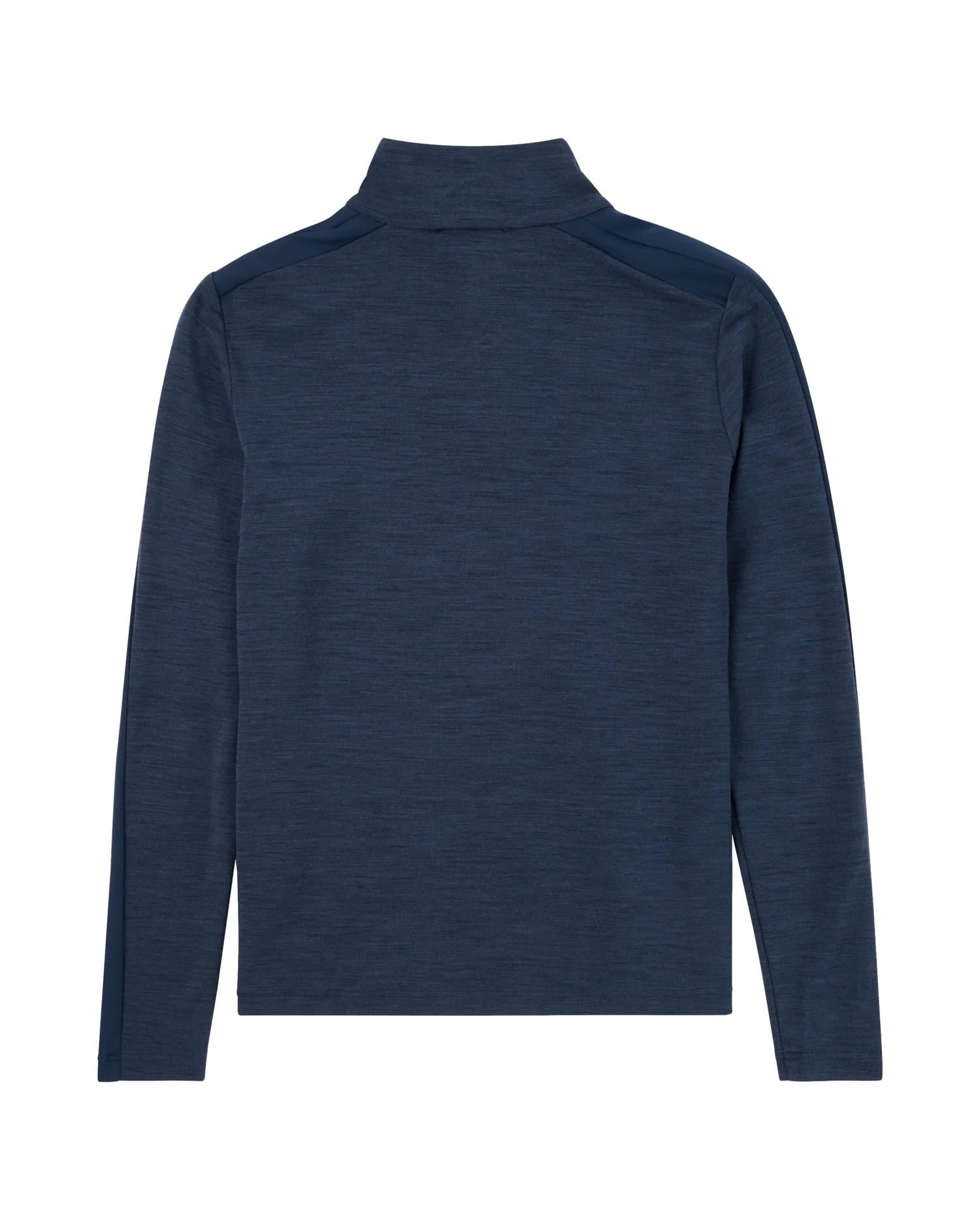 Amundsen 5Mila Half Zip Monochrome Womens Genser Navy - modostore.no