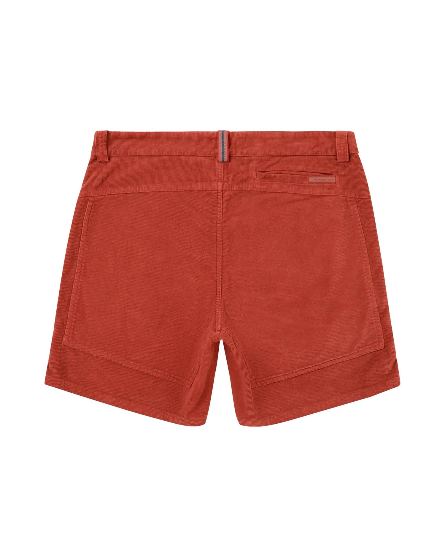 Amundsen 7Incher Concord G. Dyed Shorts Mens Shorts Rød - modostore.no