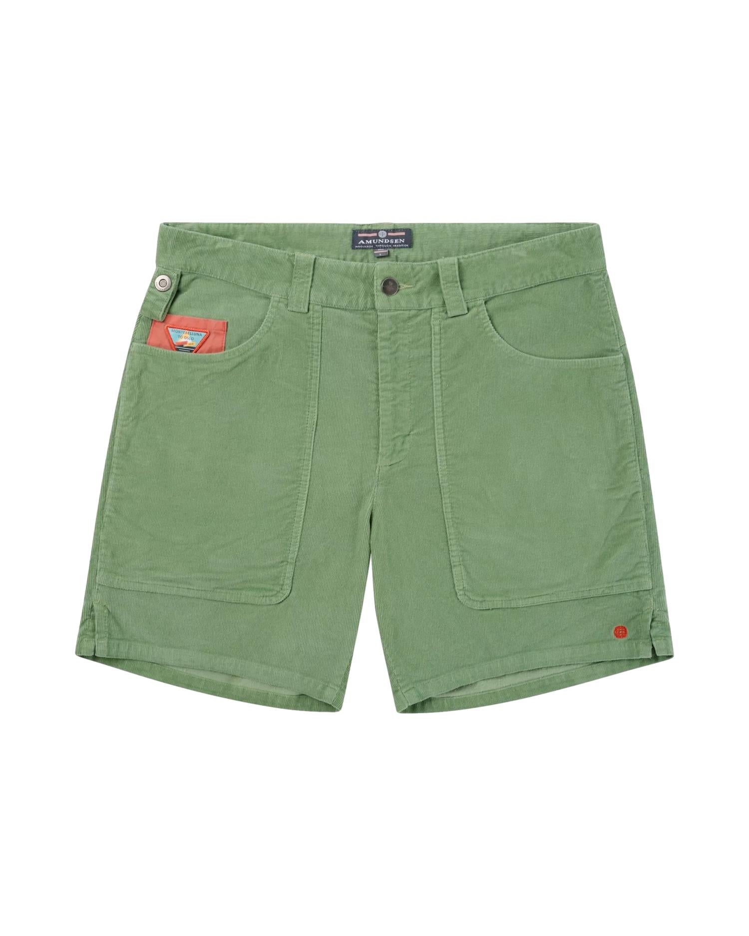 Amundsen 7Incher G.Dyed Shorts Mens Shorts Eplegrønn - modostore.no